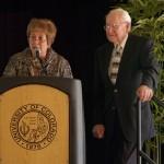 Chancellor Shockley-Zalabak and Paul Ballantyne