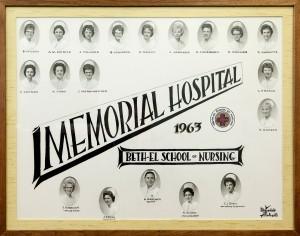 Beth-El College of Nursing class of 1963 to return to campus, Memorial Hospital