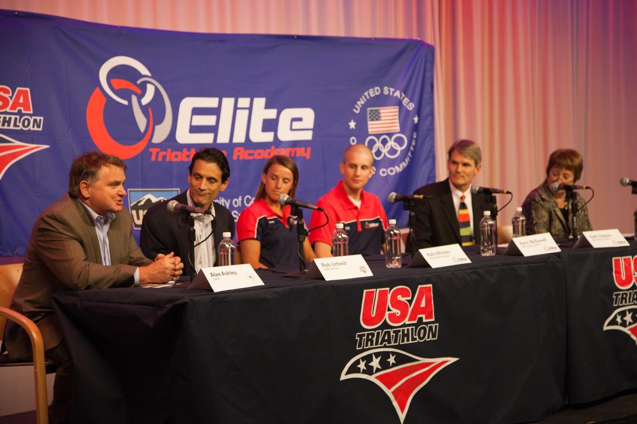 Press conference panel