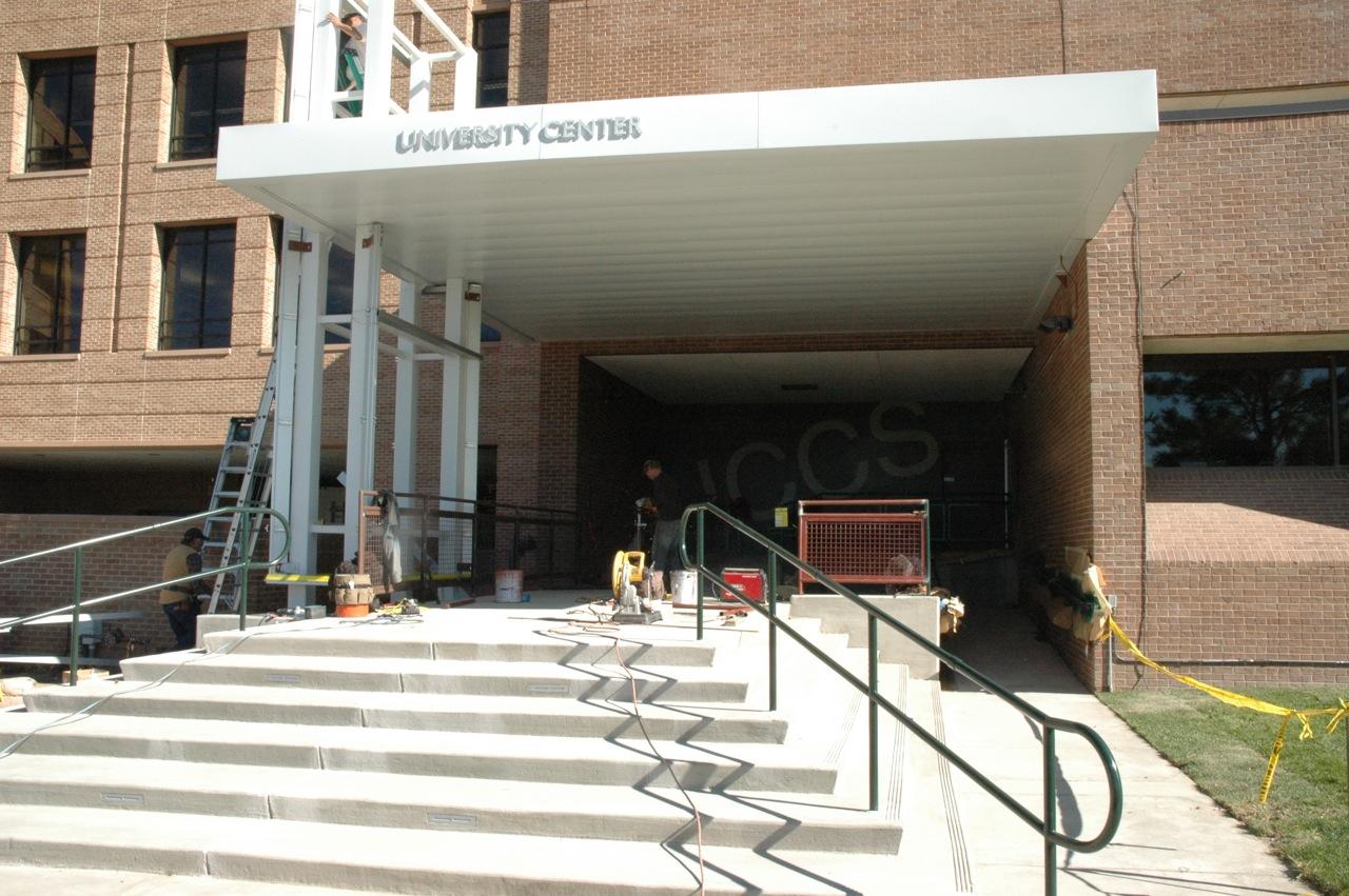 New entrance to UC