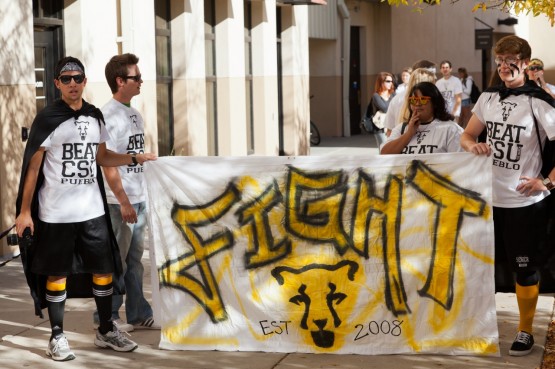 FIGHT homemade banner