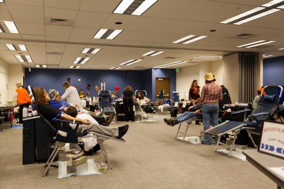 Blood Drive room