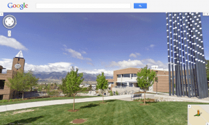 Screenshot of UCCS on Google Maps Street View