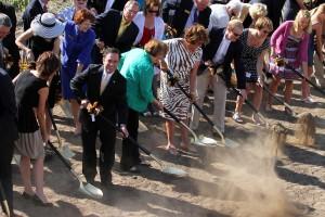 Lane groundbreaking