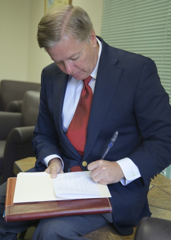 Lindsey Graham writing