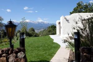 The Heller Center with Pikes Peak in the background