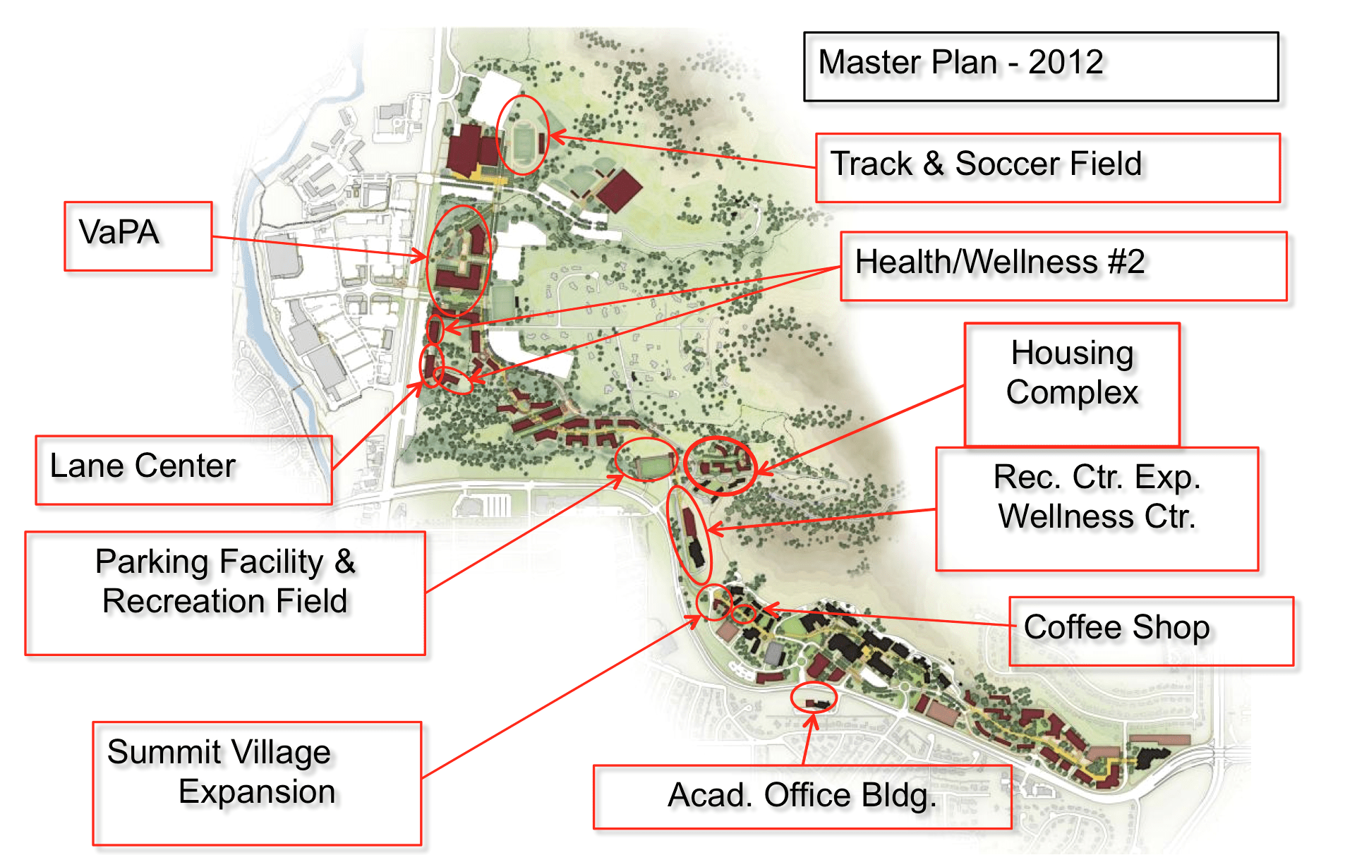 UCCS Map Of Campus