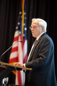 CU President Bruce Benson.