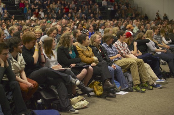 More than 1,300 UCCS and Colorado Springs community members attended the sold out event.