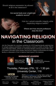 Religion in Classroom Poster
