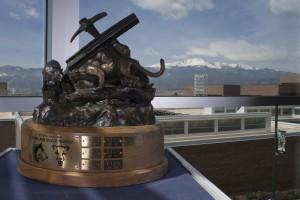 The Steel & Silver Series traveling trophy will remain at UCCS.