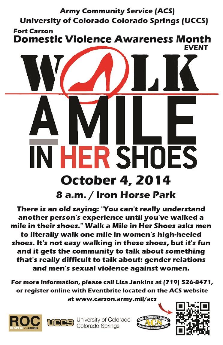 Walk A Mile In Her Shoes 5K Walk/Run Against Domestic Violence