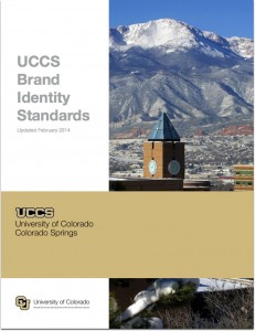 UCCS Brand Identity Standards cover