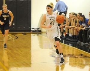 UCCS senior guard Abby Kirchoff