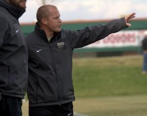 Men's Soccer coach Johnnie Keen