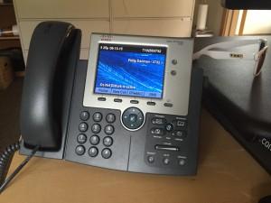 The campus VoIP phones received an upgrade in features during the summer