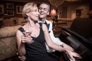 Mark Light-Orr and Elyse Knight star in "Private Lives."