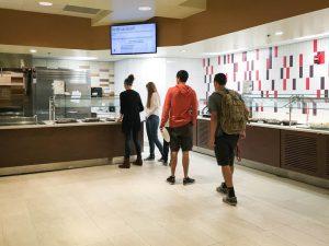 The renovated Lodge dining facility reopened for the fall 2016 semester.