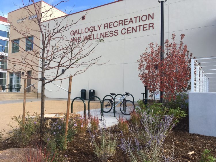Exterior of Gallogly Recreation and Wellness Center