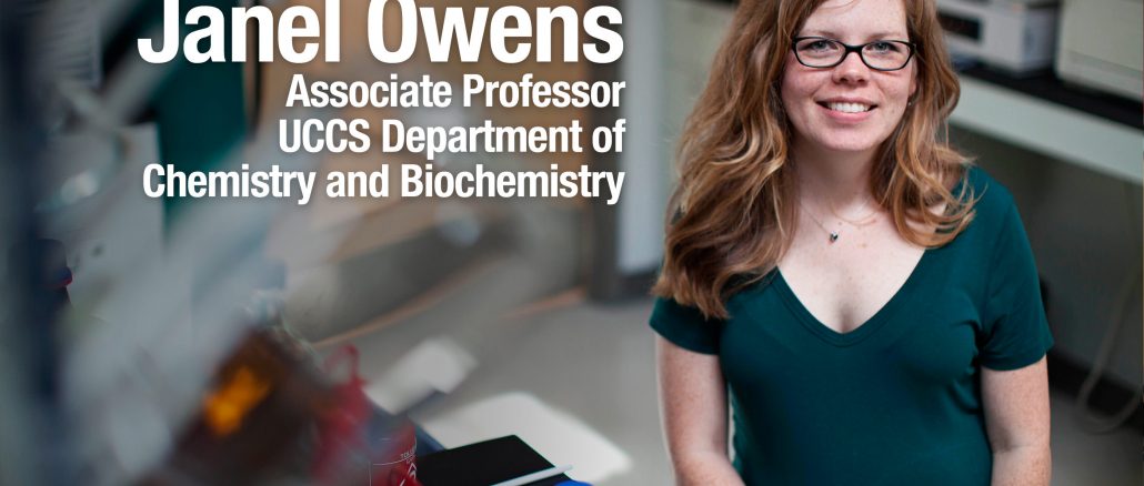 Janel Owens, Associate Professor, UCCS Department of Chemistry and Biochemistry
