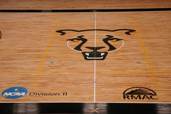 Center court of the UCCS Events Center