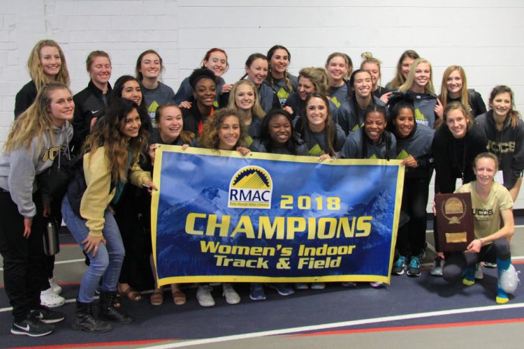 Women’s track and field wins first RMAC indoor championship UCCS