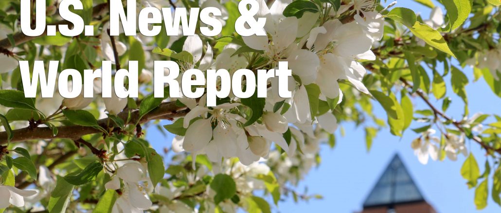 Graphic for U.S. News & World Report ranking
