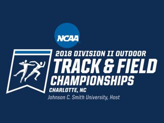2018 NCAA track and field championships logo
