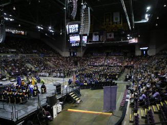 Photo from December 2017 commencement
