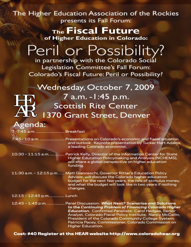 Peril or Possibility flyer