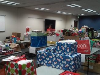 Holiday Service Project gifts
