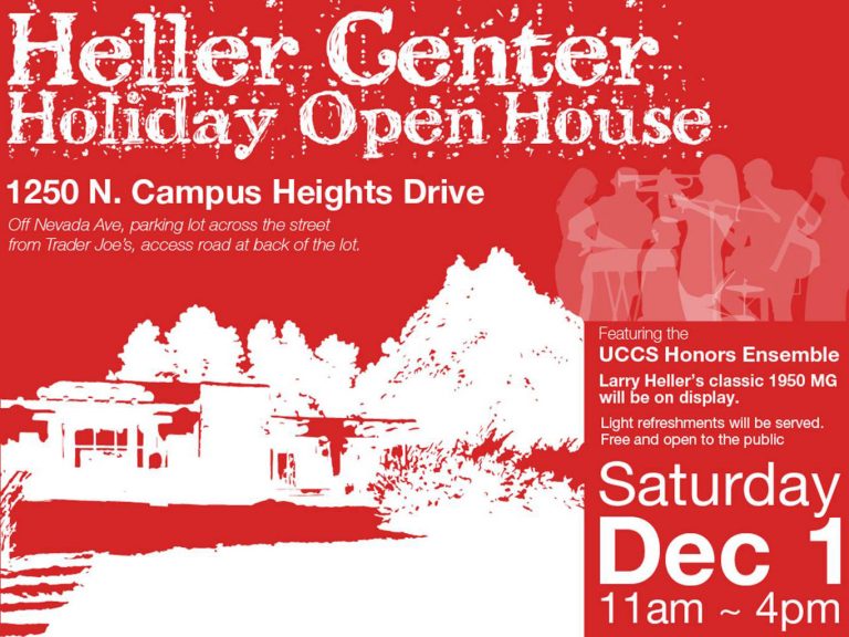 Celebrate the holidays during the Heller Center Open House Dec. 1