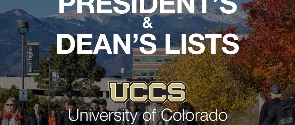 Fall 2018 President's and Dean's List