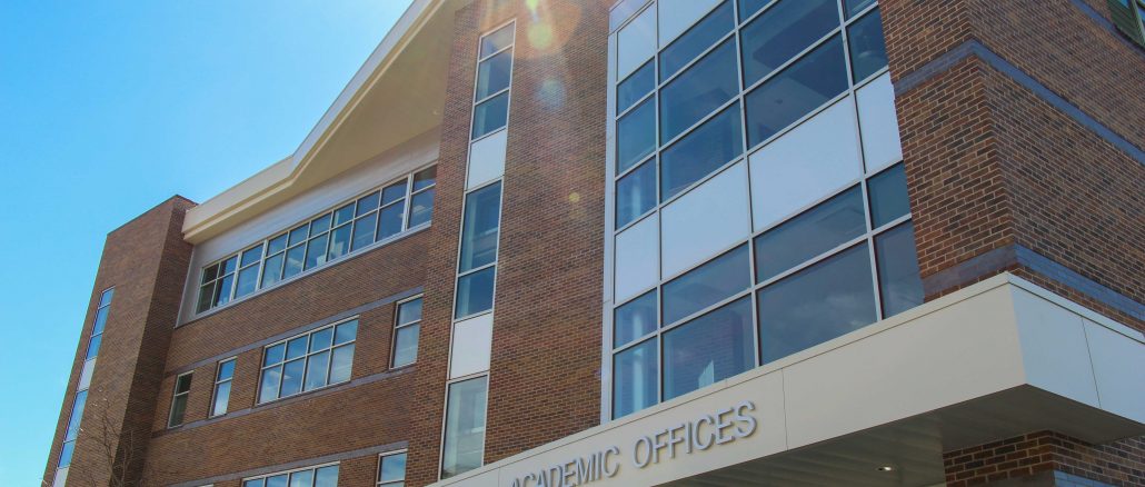 Exterior of Academic Office Building