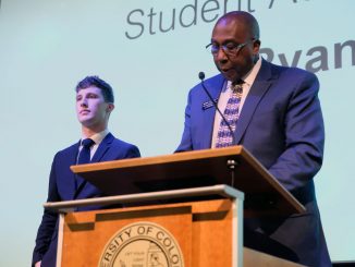 Ryan Dobbs receives Student Achievement Award