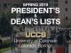 Graphic for spring 2019 President's and Dean's Lists