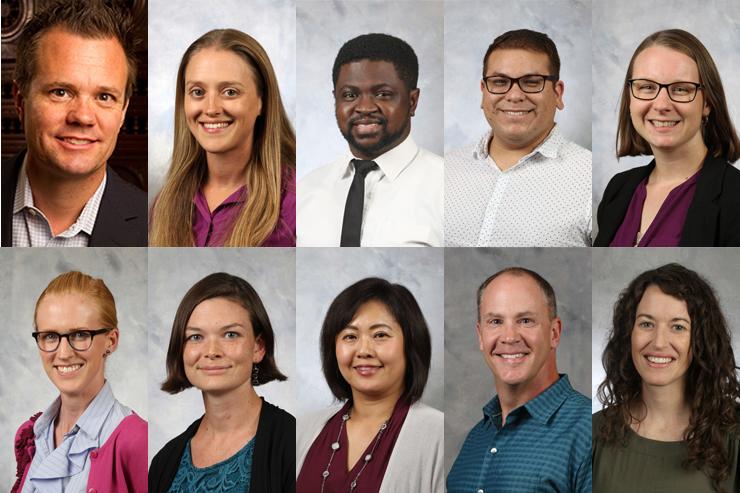 New faculty members from the College of Letters, Arts and Sciences