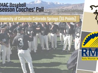 2020 RMAC Baseball preseason coaches poll graphic