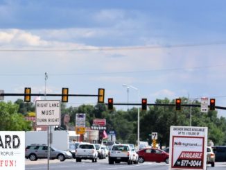 Traffic at the intersection of Fillmore and North Nevada