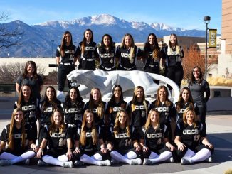 Team photo of the 2020 UCCS softball team