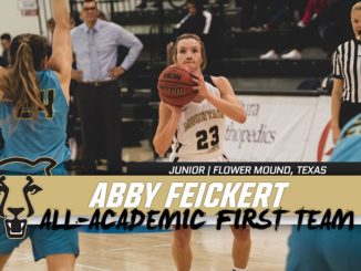RMAC All-Academic First Team graphic for Abby Feickert