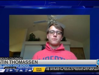 Screenshot of Justin Thomassen doing a remote interview