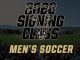 Text for the 2020 Signing Class graphic for men's soccer