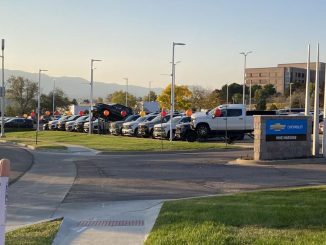 A car lot in Colorado Springs