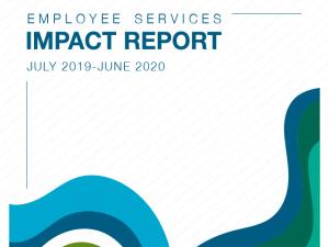 Cover of the Employee Services Impact Report