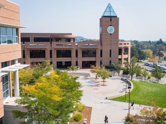 Kraemer Family Library and the El Pomar Center Plaza