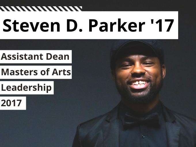 Advocating for equity, diversity and dignity | Steven D. Parker ’17 ...