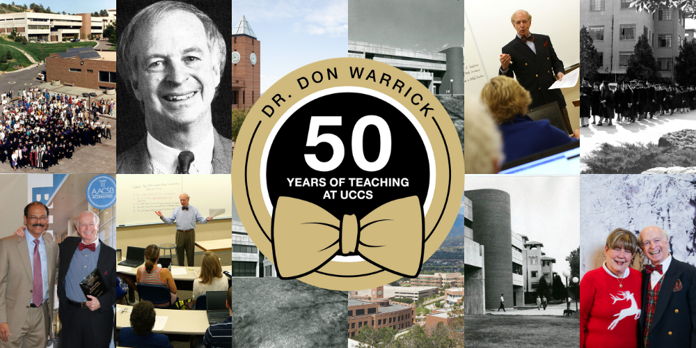 Warrick Celebrates 50th Year At Uccs Uccs Communique