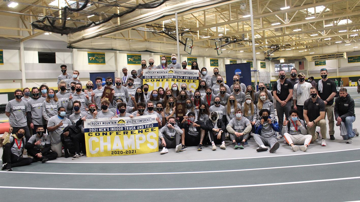 After clinching second straight RMAC championship, Track & Field