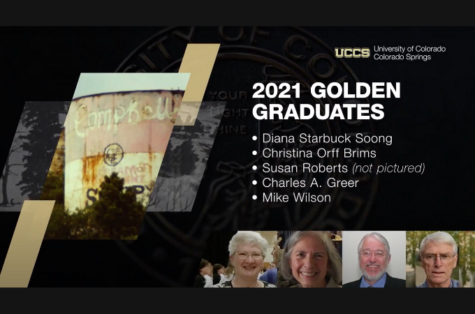 2021 Commencement Ceremony Honors Eight Golden Graduates Uccs Communique